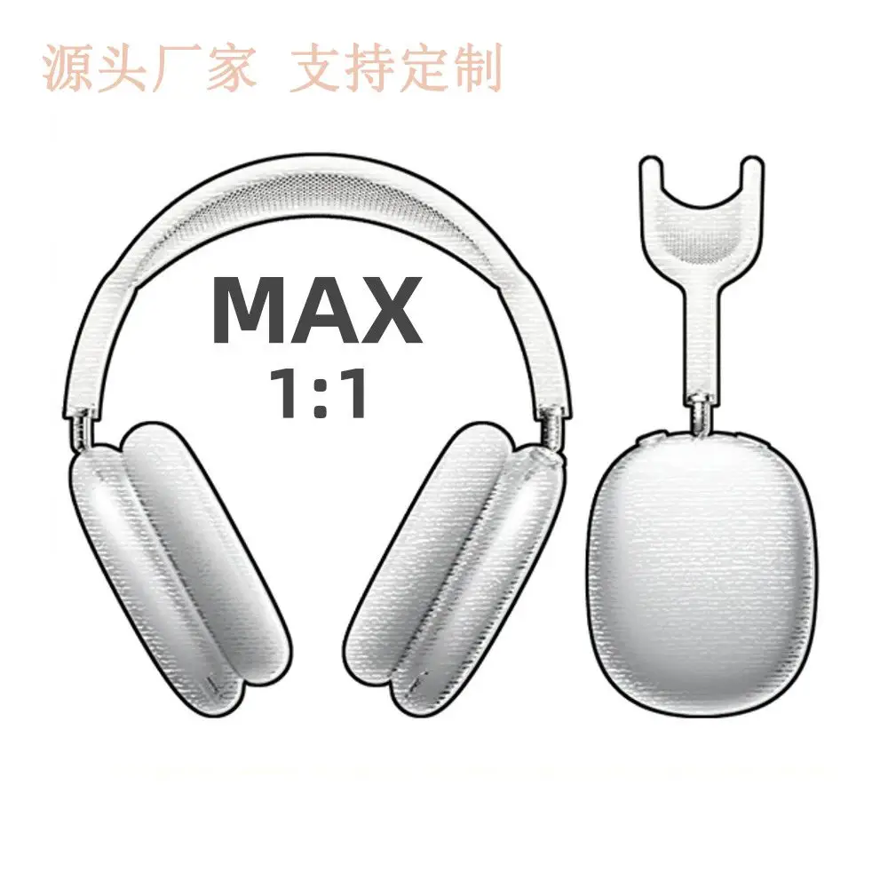 MAX2 generation head mounted wireless Bluetooth earphones ANC active noise reduction transparent high-quality 1:1 cross-border wholesale hot item