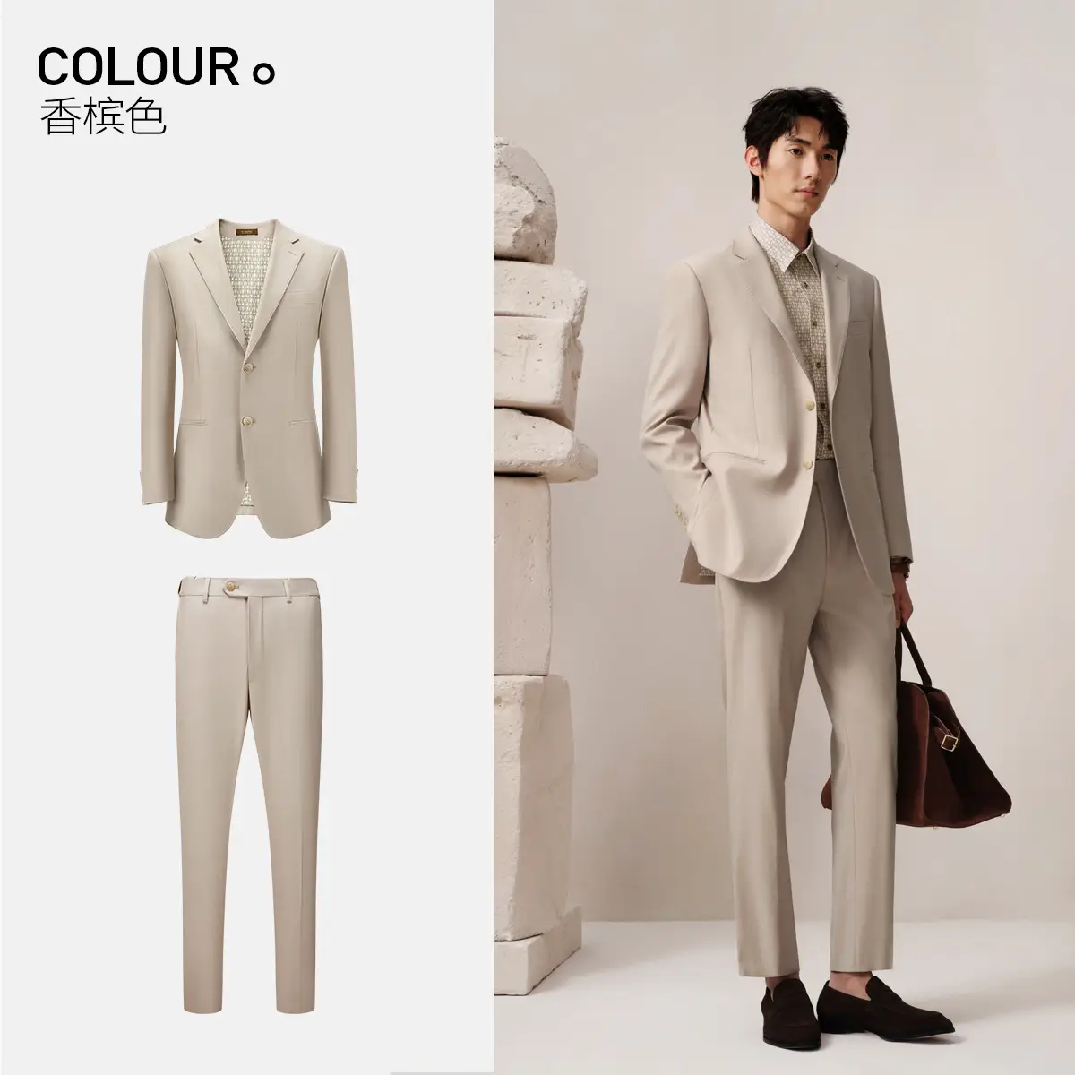 Guoymont Suit Men Business Suit Outwear Black Winter Professional Formal Wear Male Groom Wedding Gown