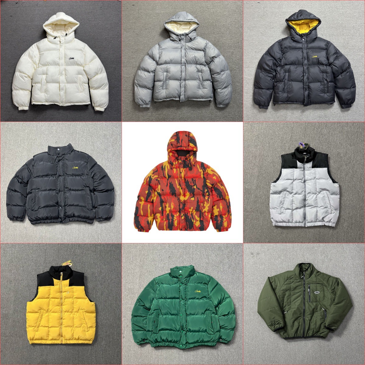 Cross-border Corteiz Alcatraz Island Men's and Women's Thickened Trendy Brand Hooded Loose Couple Warm Cotton-padded Jacket INS QC-foto från 1688 på Qualit.ly