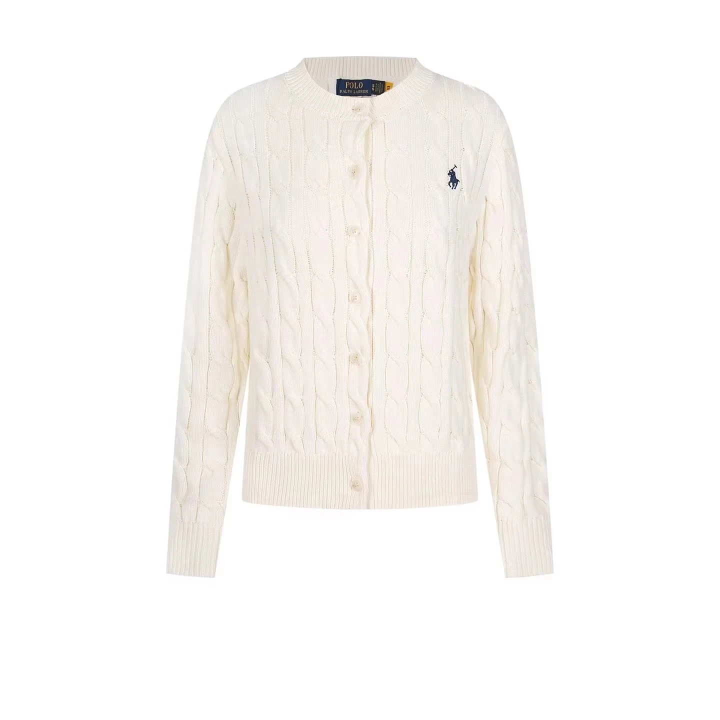 Ral Solid-colored cardigan Unisex