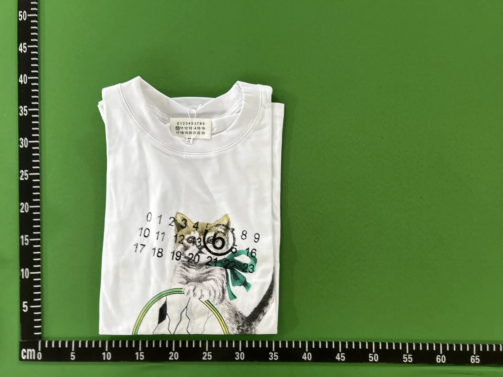 Cross-Border Trendy Brand Summer Loose Cat Print Cartoon Men's and Women's T-Shirts