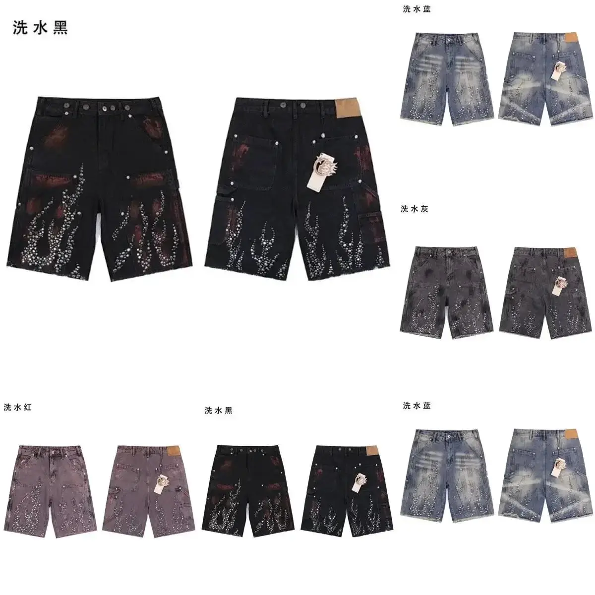 时尚牛仔裤-002