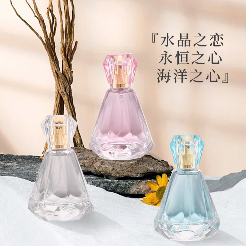Heart of the Sea Crystal Love Diamond Perfume Spray Lasting Light Fragrance for Men and Women Light Chinese Wholesale