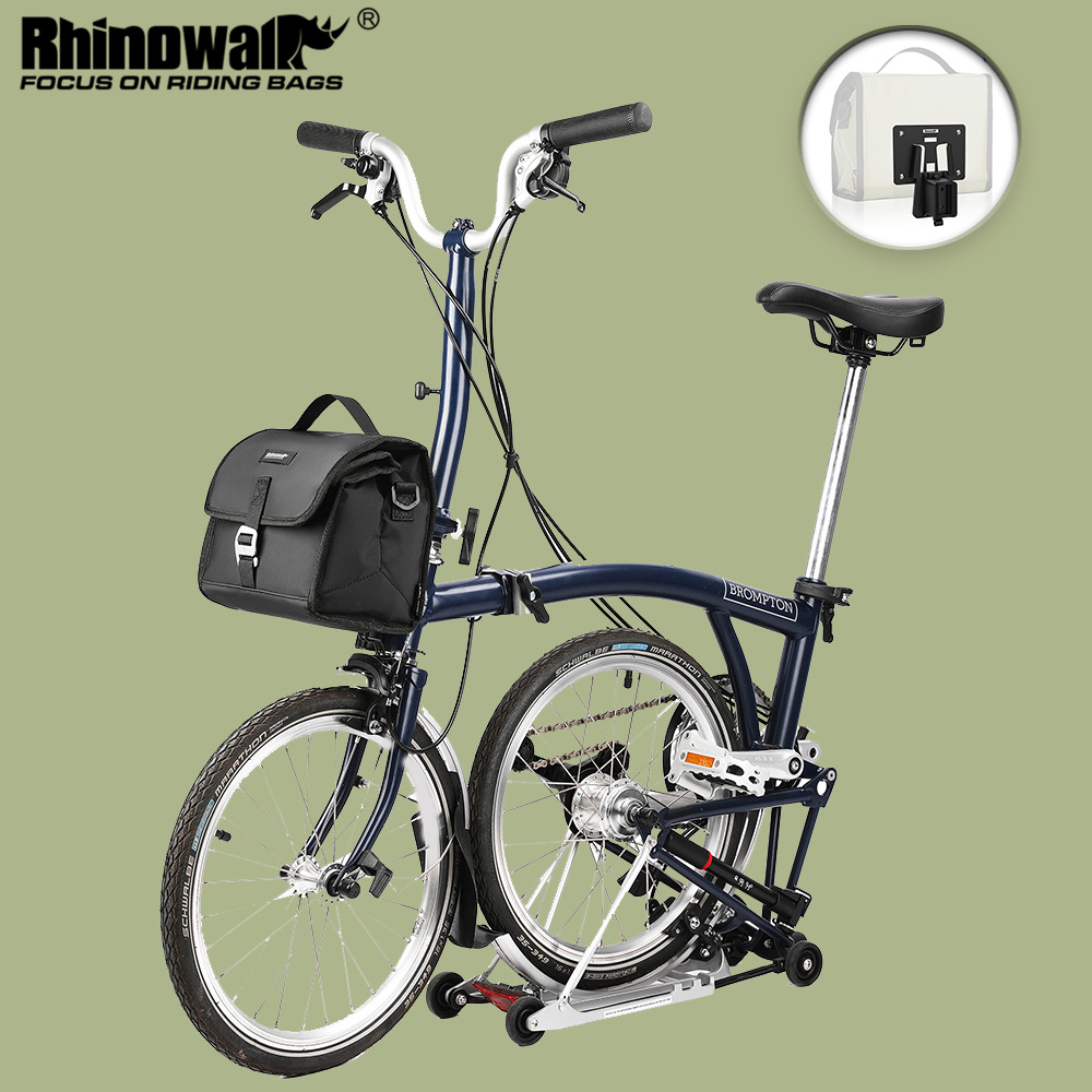 Rhinowalk/Rhino stroll bike bag folding bag small cloth head bag front pig nose bag accessories