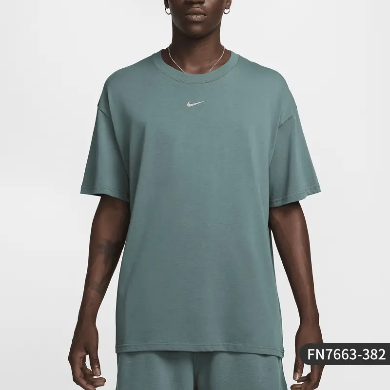 Nike/Nike Official Authentic Nocta Men Fashion Loose Training Breathable Round Neck Short Sleeves Fn7663-382