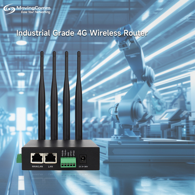 Cloud Platform Rail-Mounted Wireless Wifi Router Dual Sim Card Backup Plc Remote Debugging 4g Industrial Gateway