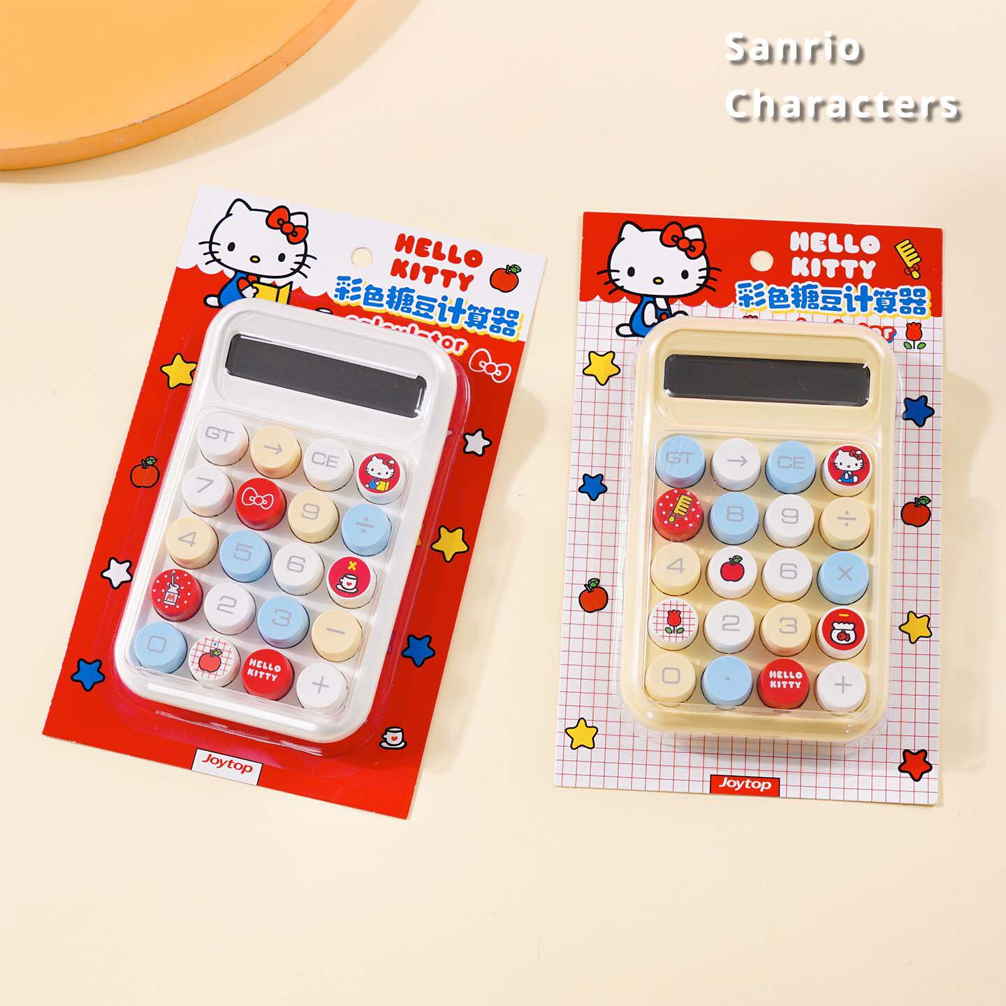Sanrio Officially Licensed Hello Kitty Colorful Candy Calculator Cute Cartoon Mini Adorable