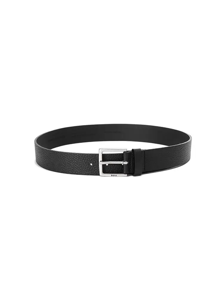 Hugo Boss Men Grain Cowhide Retro Can Not Be Cut Belt Waist Belt 3.5cm 50512758