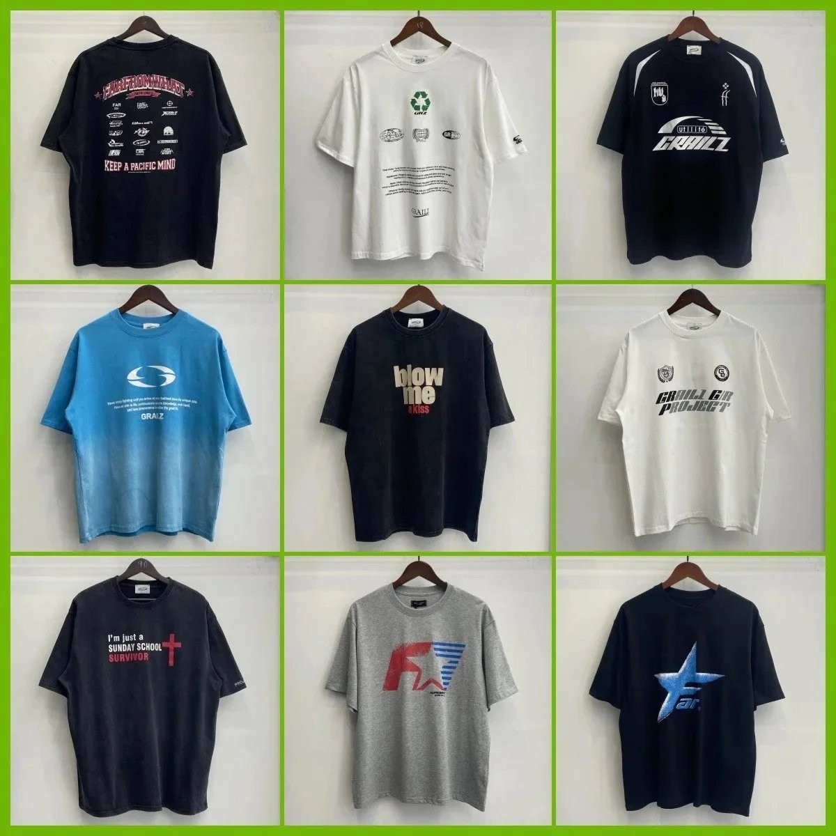 时尚休闲宽松男女款T恤     repcnfans.com QC 照片，来自 WEIDIAN Qualit.ly