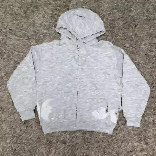 BIG大刺绣外套衣服下摆字母