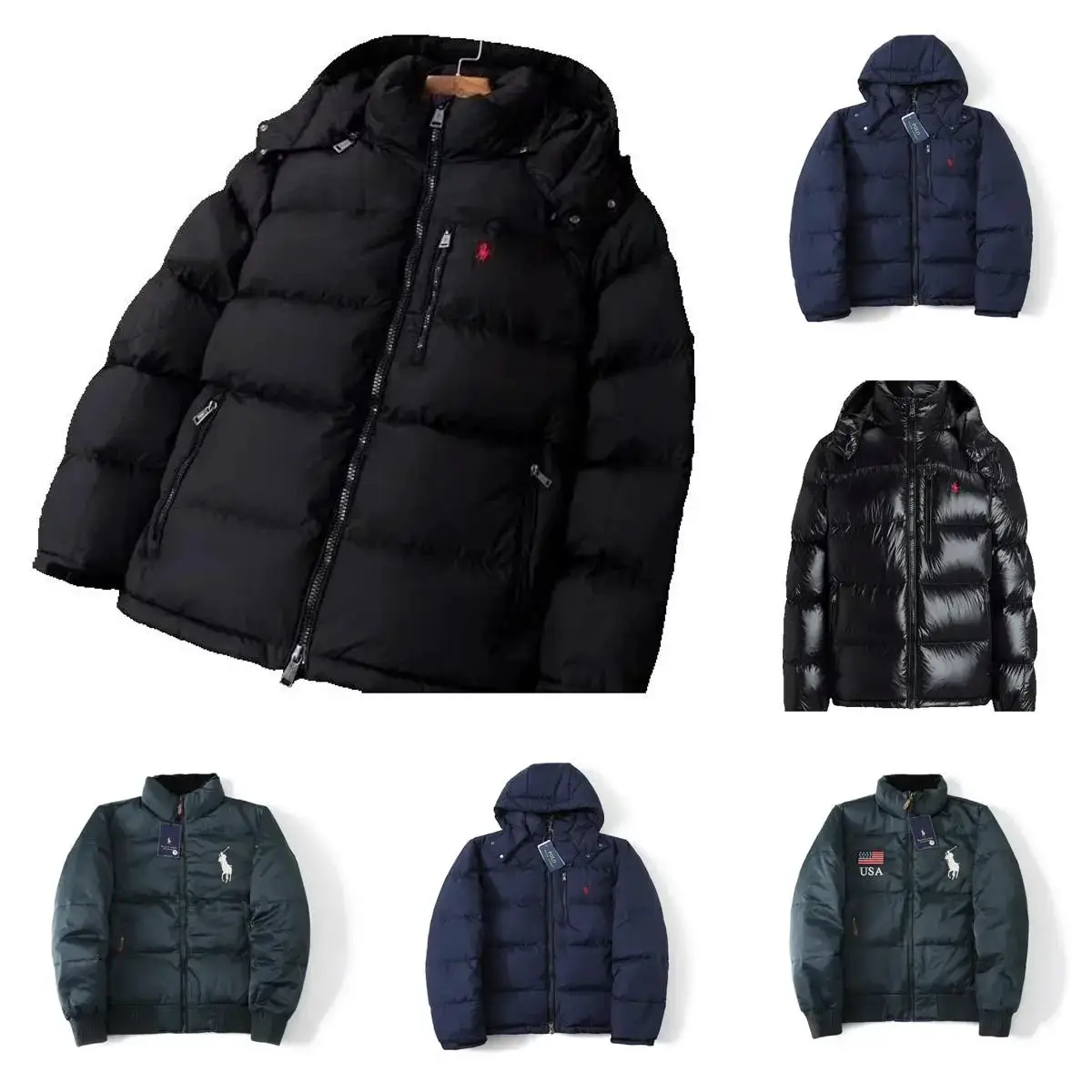 High Quality Classic Fashion Down Jacket Coat 2