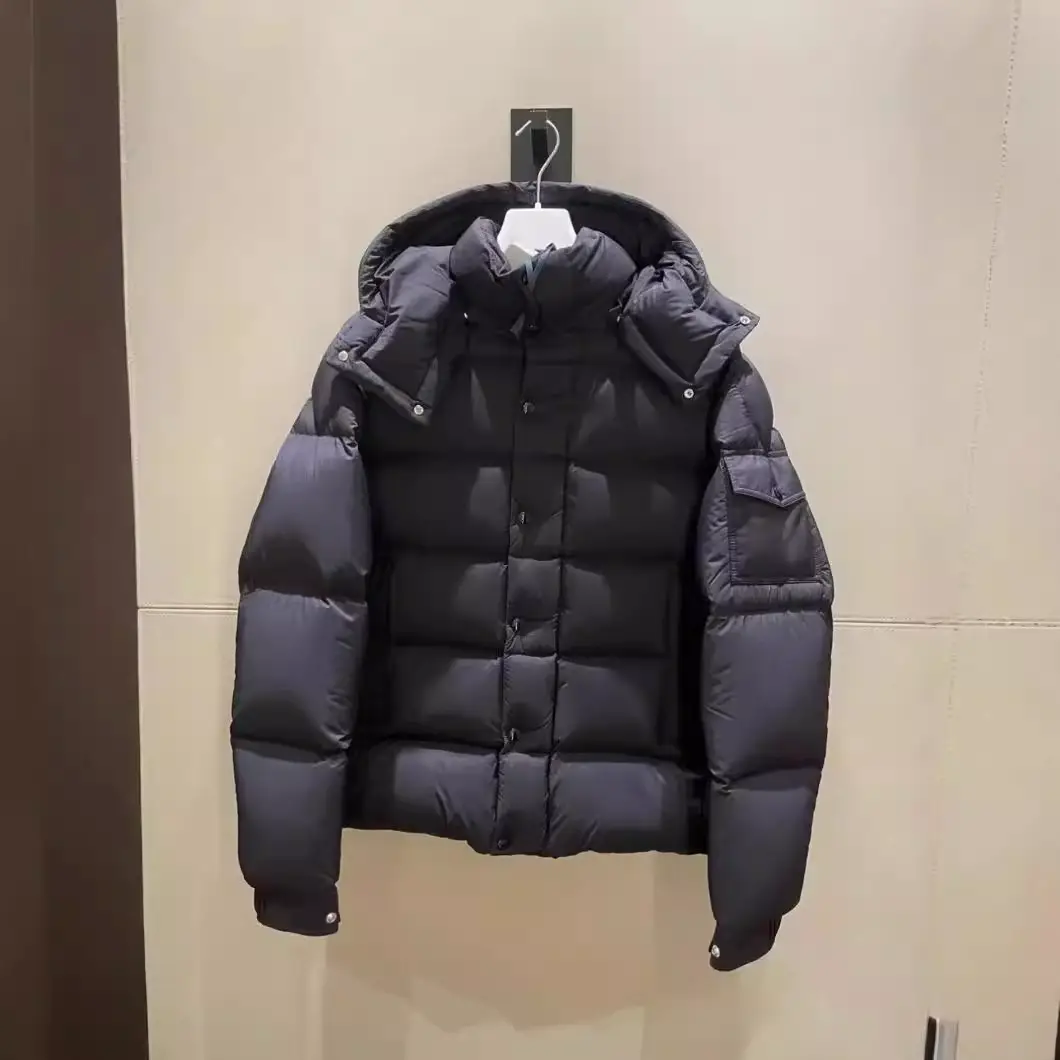 Poison family spot" correct version M family matte matte frosted matte men and women with the same hooded down jacket