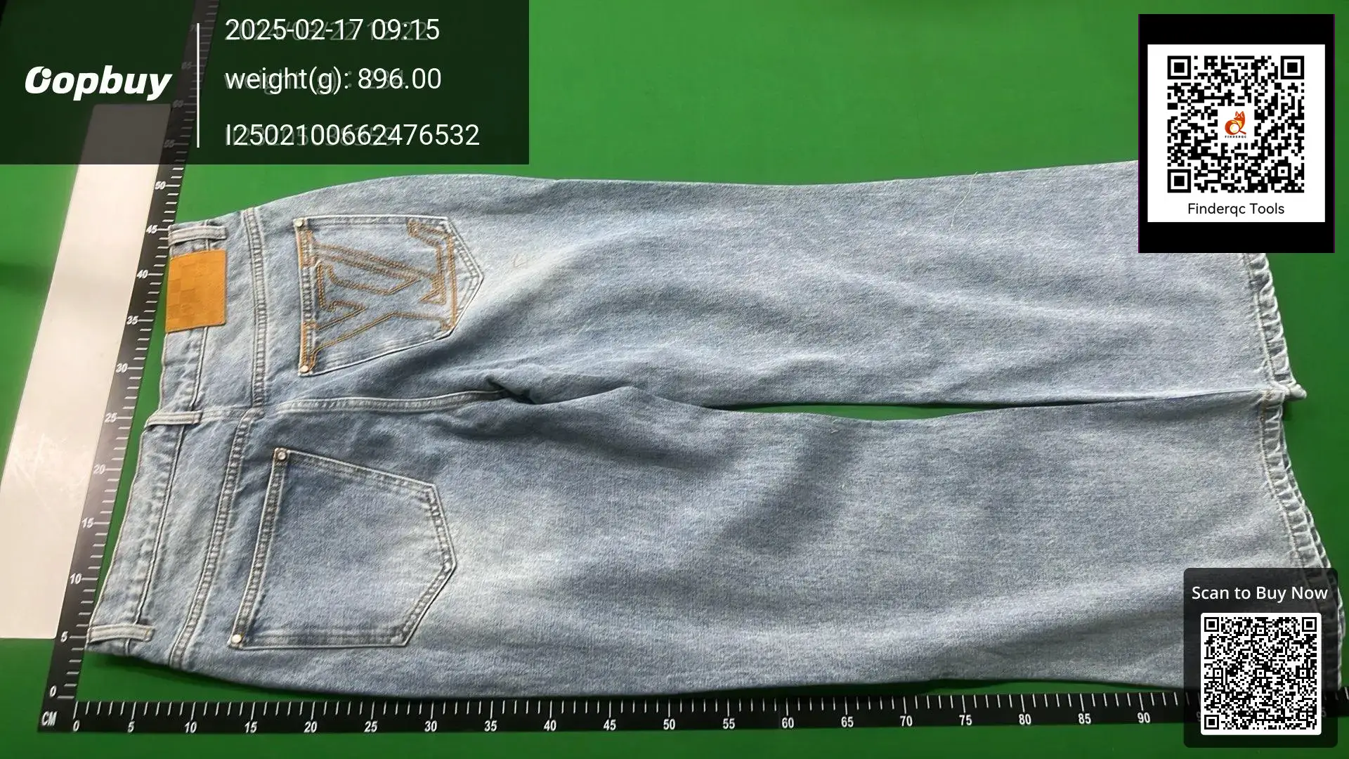 Louis Vuitton Monogram Denim Jeans