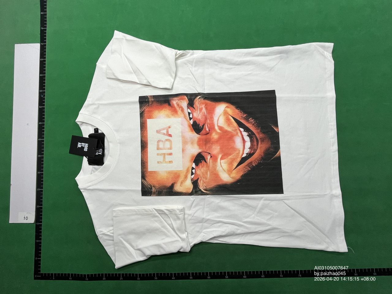 (Rare) Hba Aphex Twin Portrait Print Short-Sleeve T-Shirt Tee QC