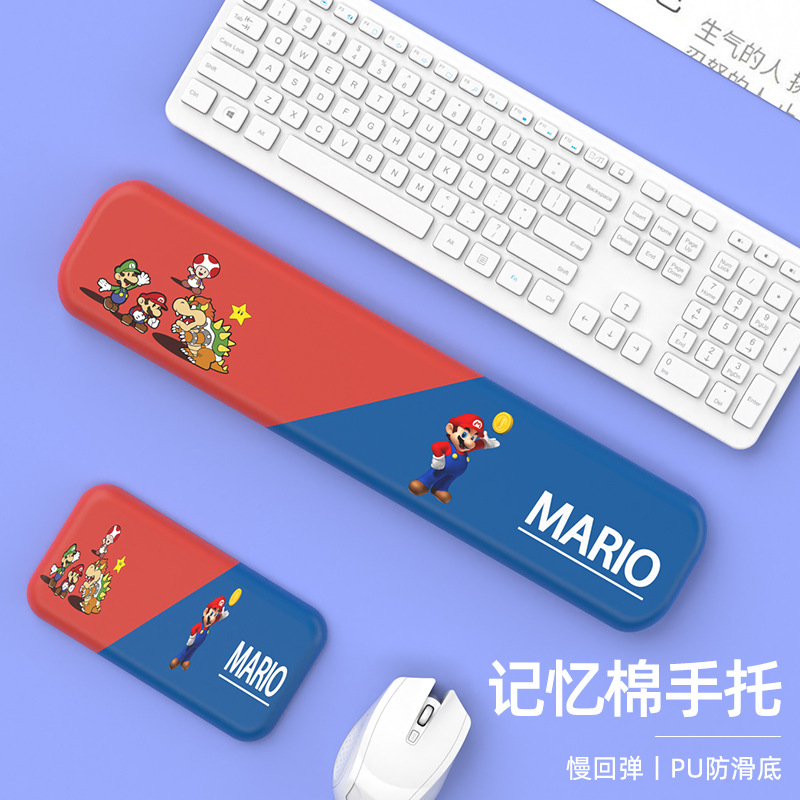 Computer Desktop Mechanical Keyboard Wrist Rest Mouse Pad Wrist Support Palm Rest Cartoon Cute Cartoon Peripherals