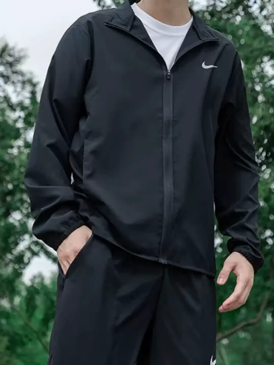 Nike Nike Genuine Thin Windproof Jacket Men's Quick-Drying Breathable Sports Outwear Outdoor Running Training Clothing Casual Wear