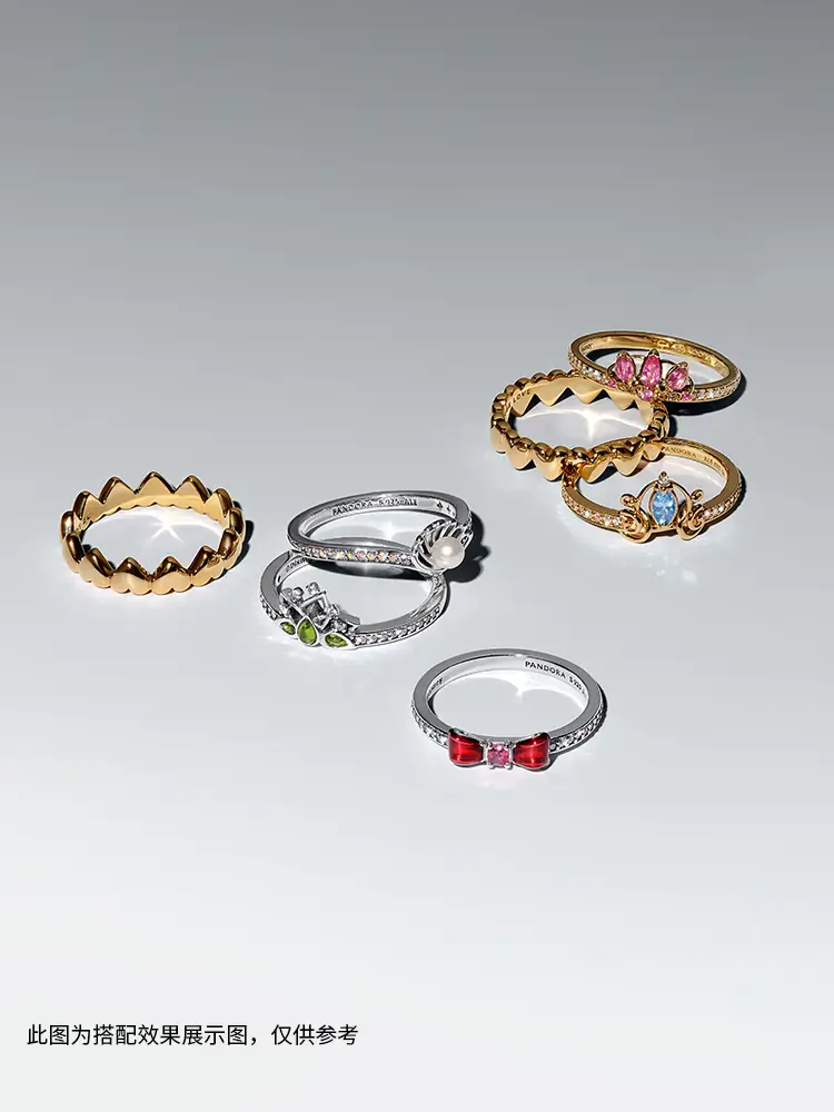 Pandora Pandora Disney Series Ariel Princess Pearl Shell Ring