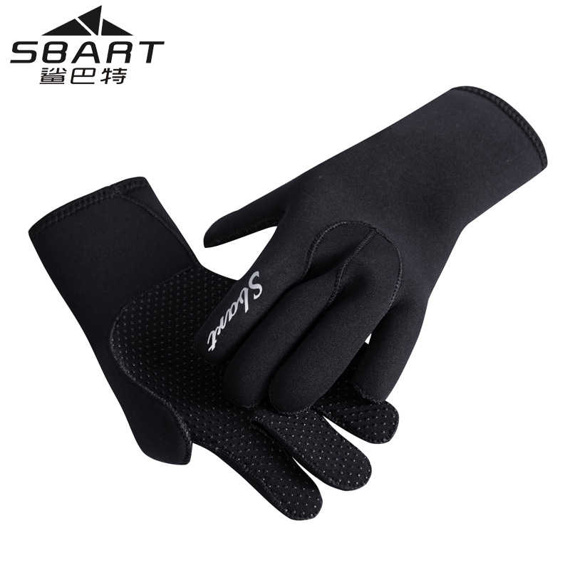 Shabbat Snorkeling Gloves Stab-resistant and Cut-resistant Adult Men's and Women Snorkeling Cycling Skiing Fishing Thickened Warm Gloves