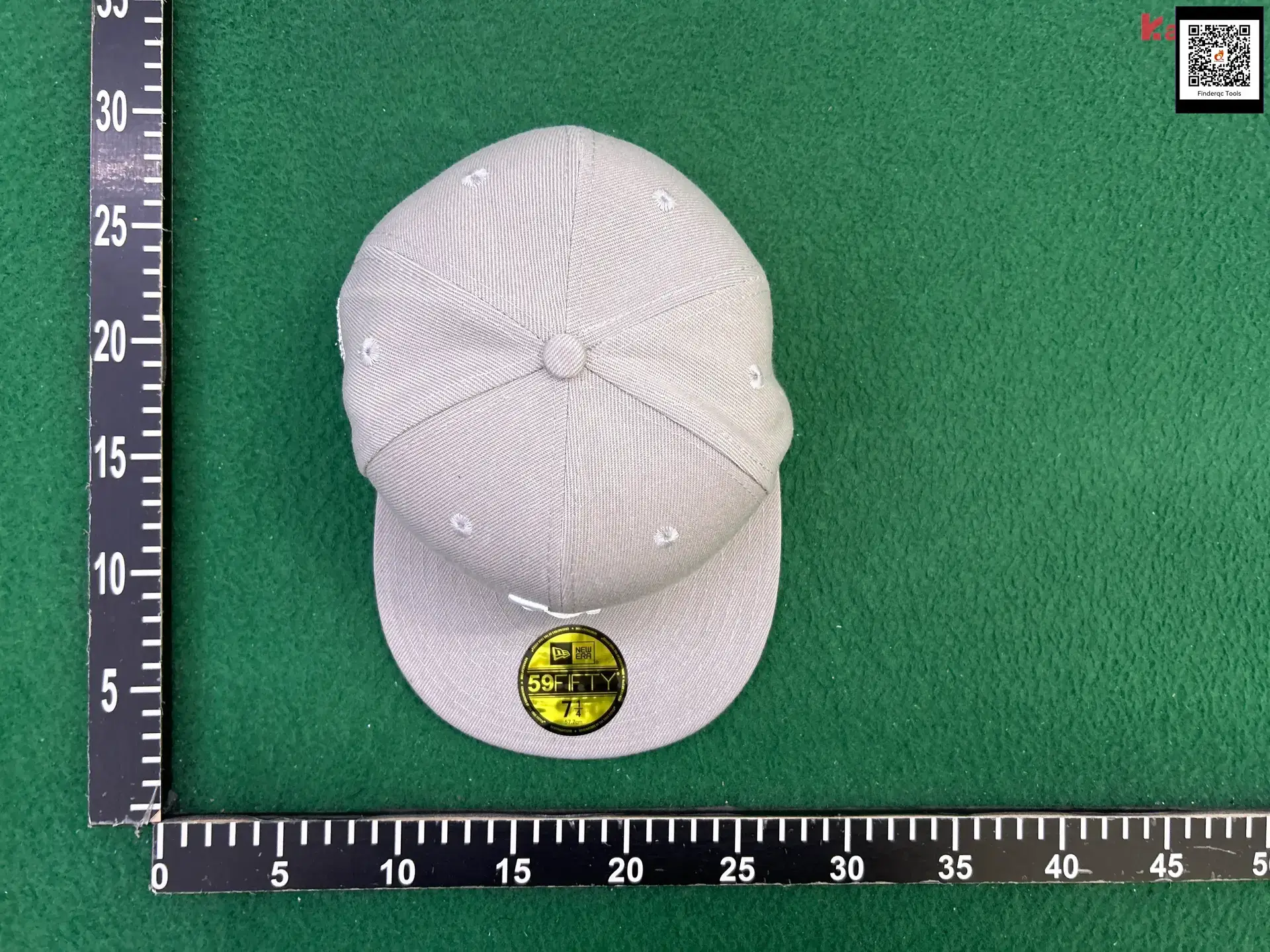 New Era 59FIFTY Fitted Baseball Cap Grey