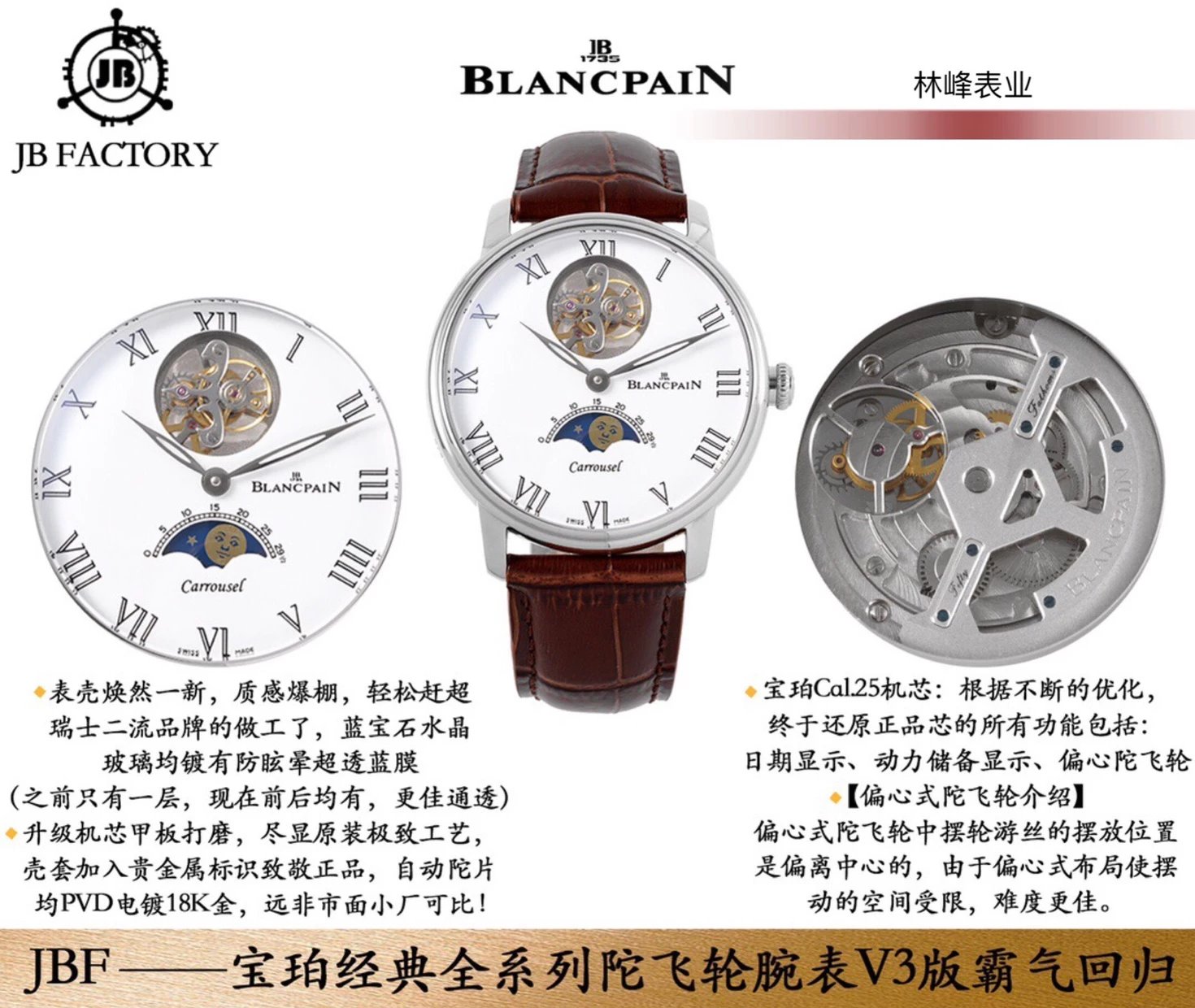 JB FACTORY BLANCPAIN Carrousel
