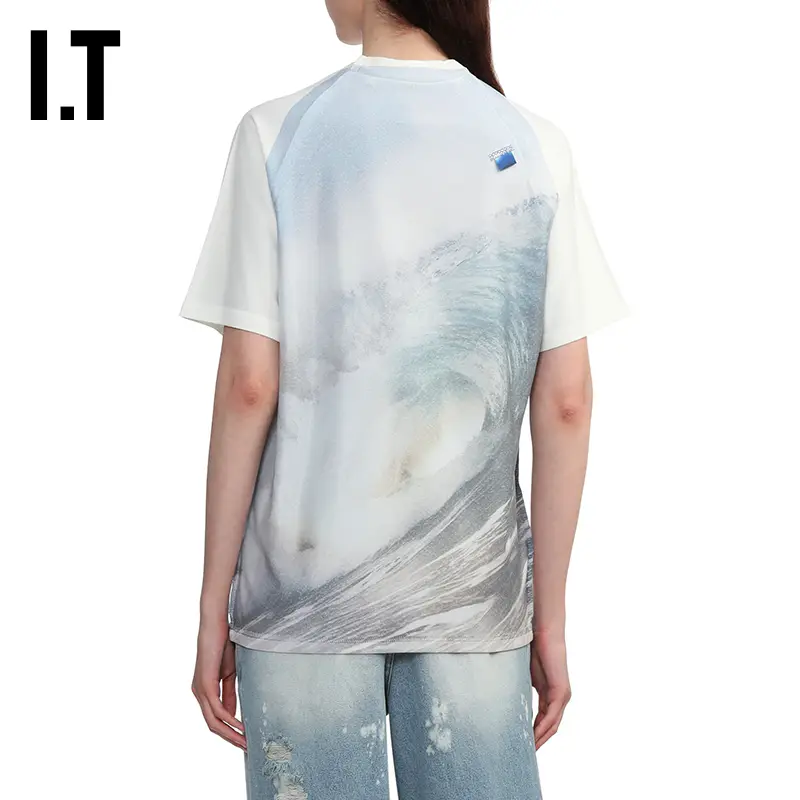 It Ader Error Women's Raglan Sleeves T-Shirt New arrival Fashion Casual Loose Print Half Sleeve Sts6Sbxm