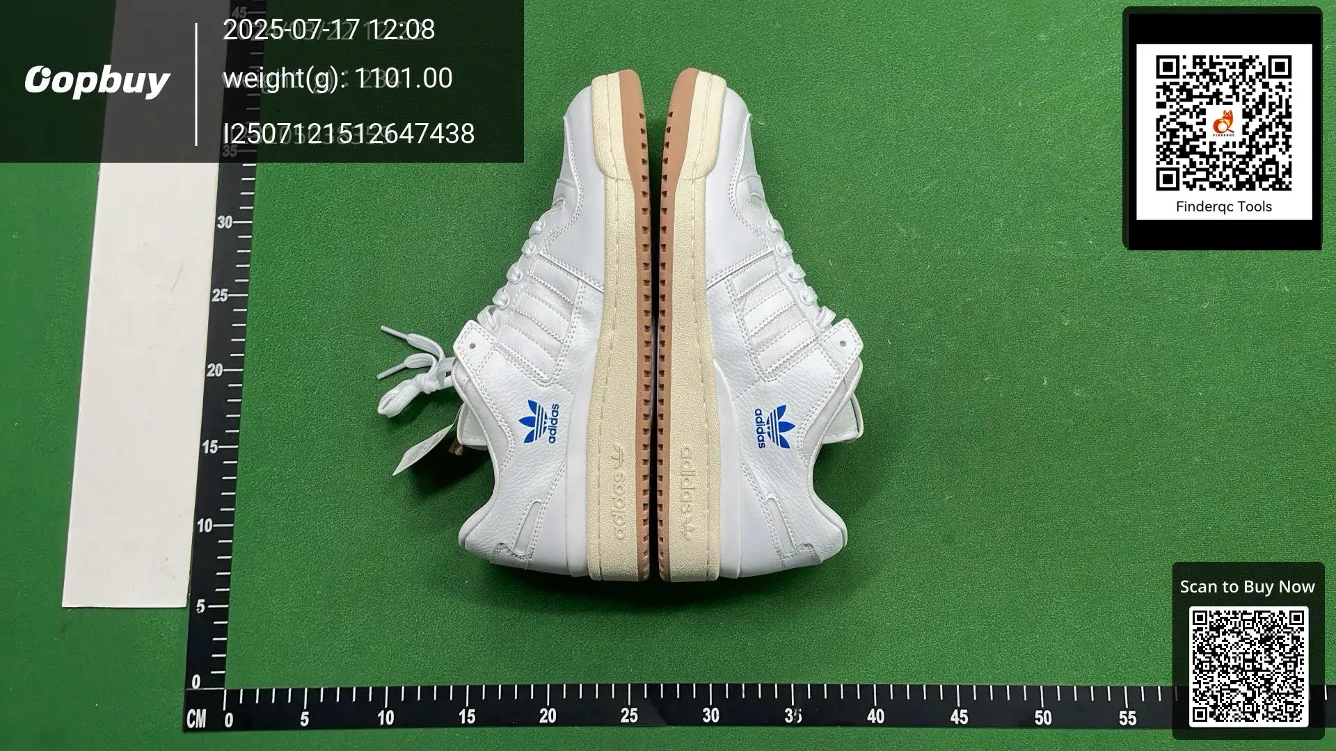 Adidas Forum Low White Blue