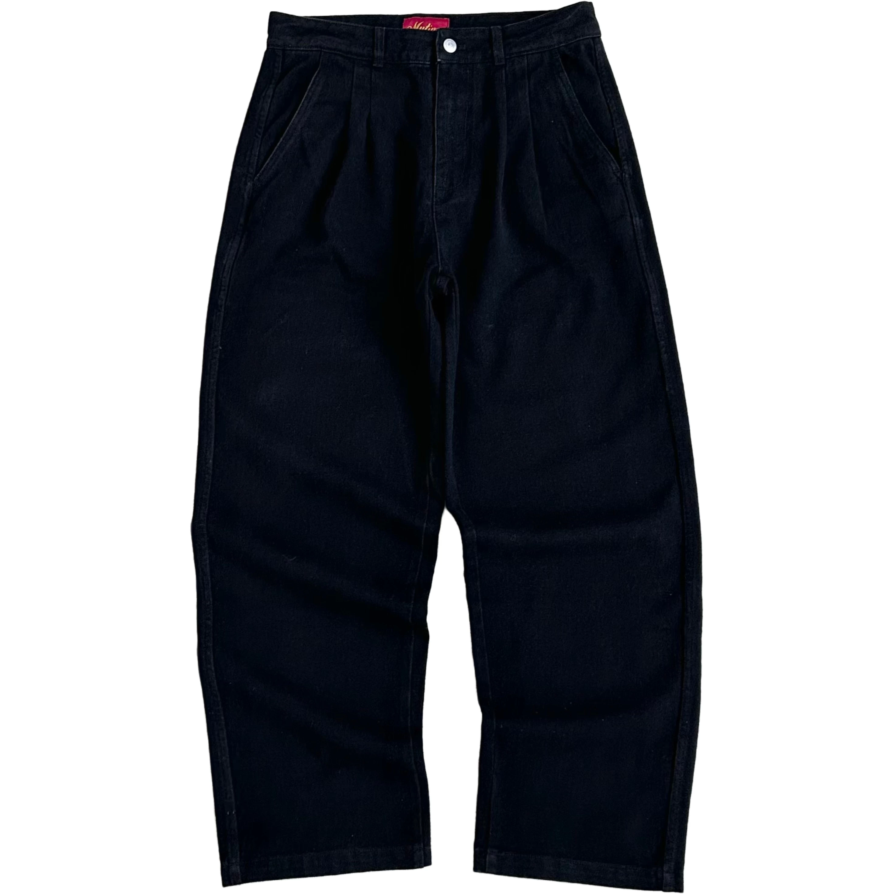 MT washed black jeans