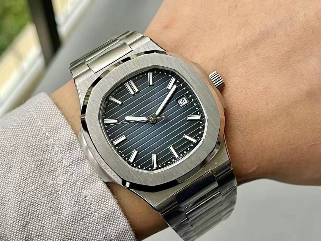 Nautilus grenade watch steel band men's watch calendar luminous sports quartz watch men's cross-border supply wholesale