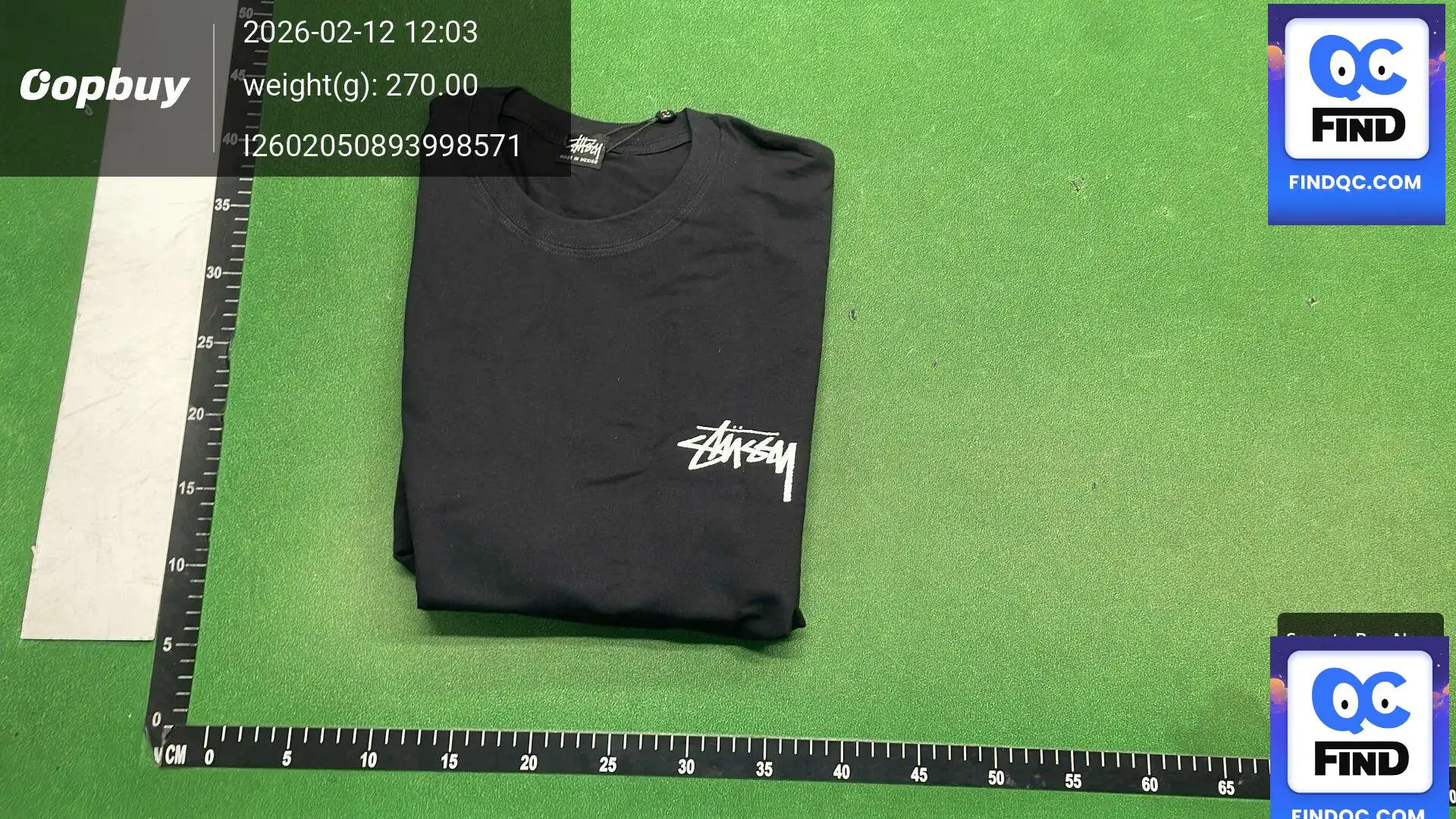 Stussy Short Sleeve T-Shirt Black