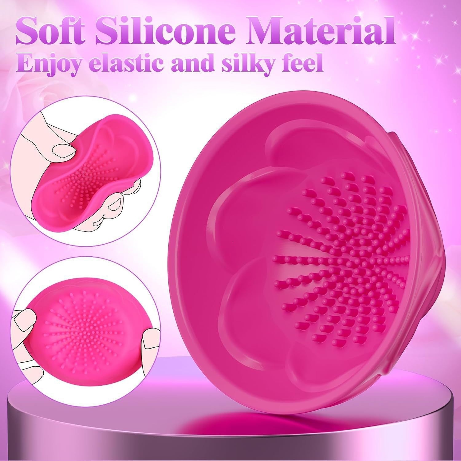 Wireless Breast Massager, Female Nipple Masturbator, Electric Vibrating Egg, Breast Suction Device, Adult Sex Toy