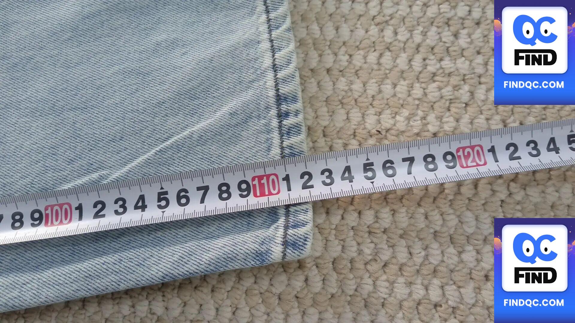 [Reading Details] Kenijima’S Own Collection Silver Label Series Loose Straight-leg Light Blue Denim — foto QC 3