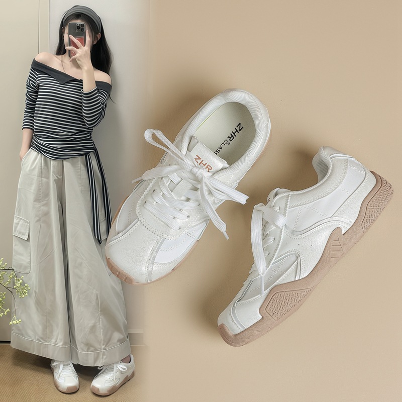 Zhr Retro German Training Shoes with Hidden Height Increase 2026 Spring and Autumn New Style Comfortable Versatile Sneakers Quanzhou Casual Shoes