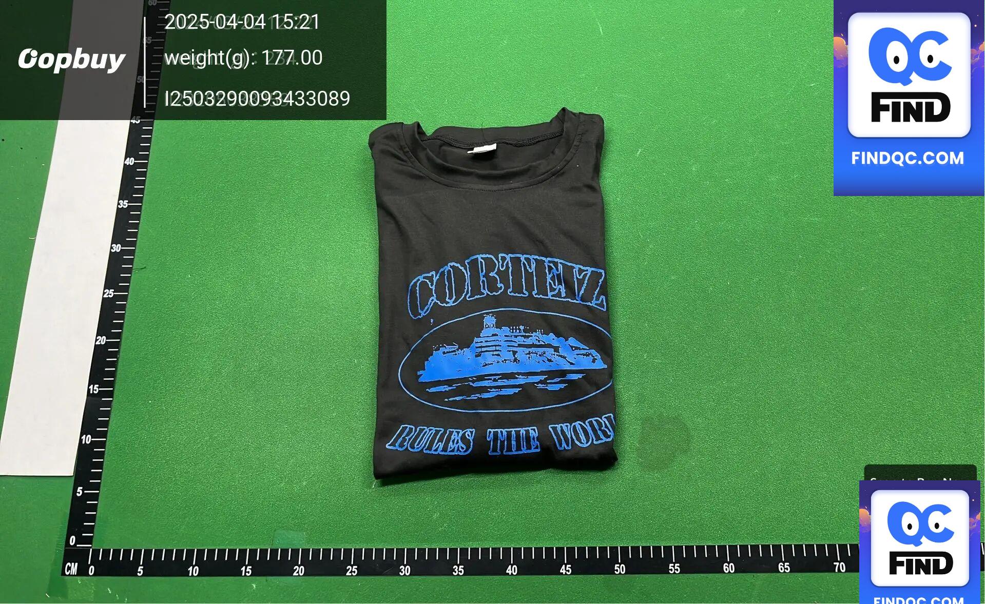2024 New Trendy Brand Short-Sleeved Corteiz Alcatraz Alcatraz American Retro Trendyy T-Shirt Ins QC
