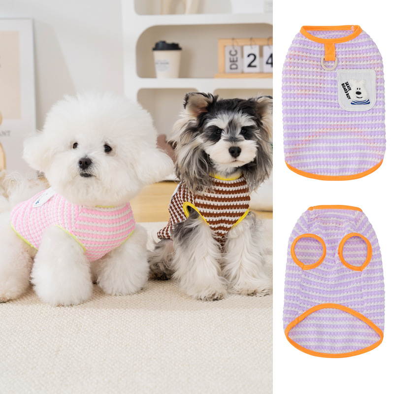 Pet Clothing Dog and Cat Clothes Pet Apparel Spring and Summer New Pet Vest 26-Pocket Dog Vest