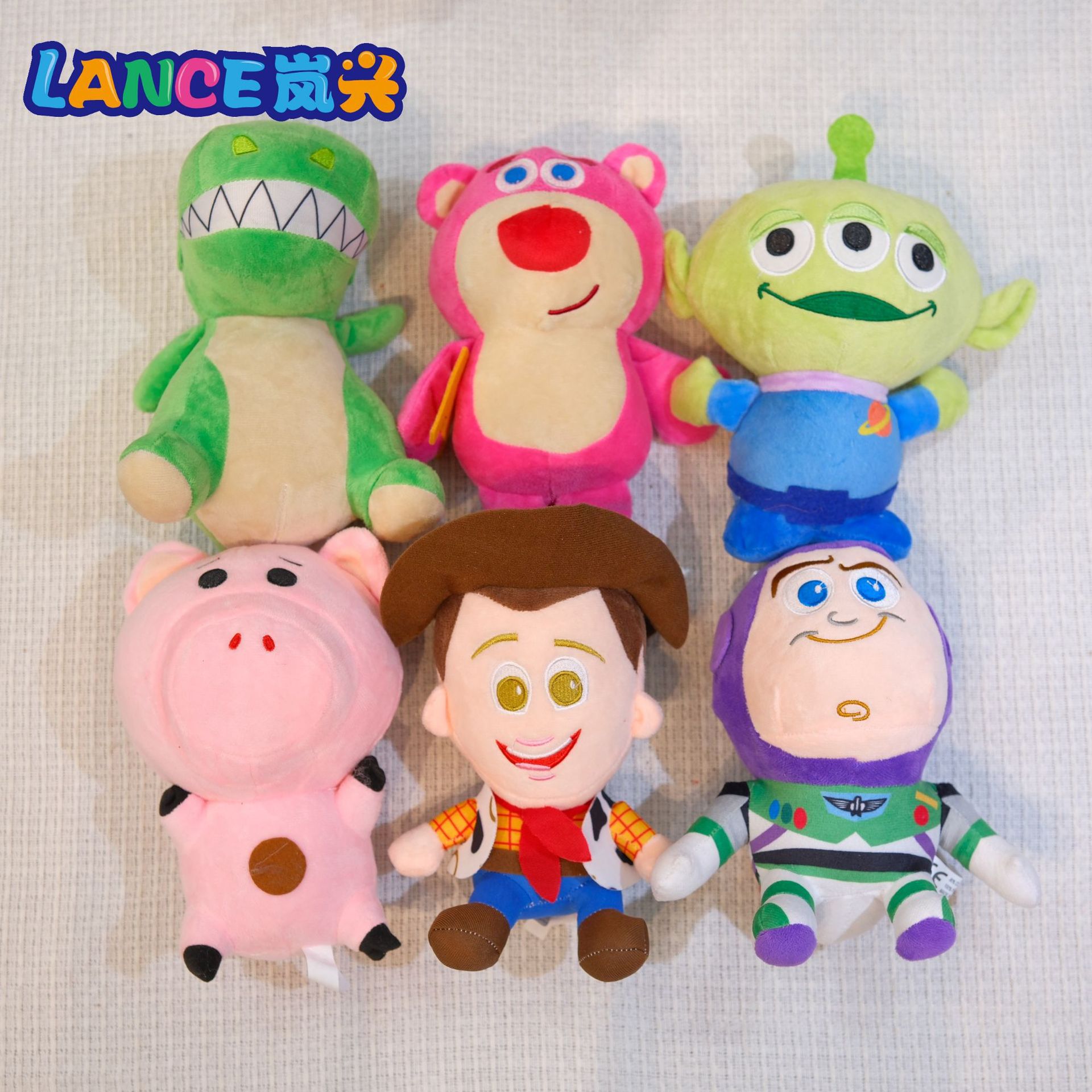 8inch 【Toy Story】20Cm Plush Doll Stuffed Toy Cross-Border Pinduoduo Anime Game