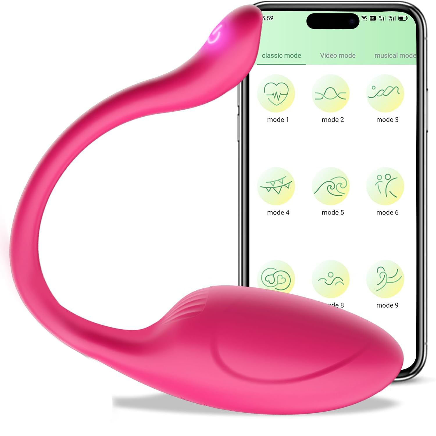 Cross-border explosions wireless remote control vibrator off-site APP sex massager female masturbation clitoral stimulator
