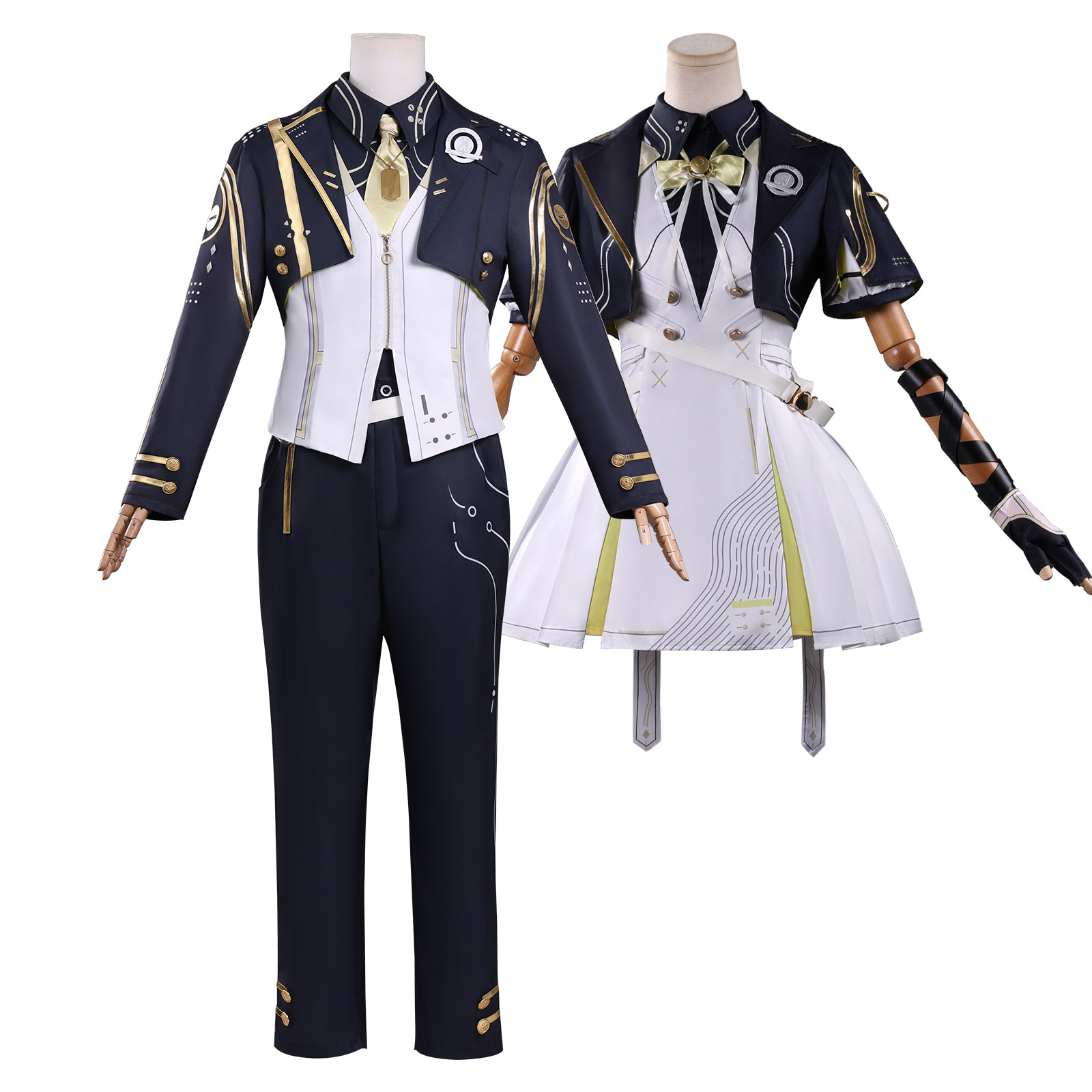 Wuthering Waves Cosplay Costume Wanderer Male and Female New Skin Spark of Eternity Uniform School Uniform Cosplay Game Anime Clothing