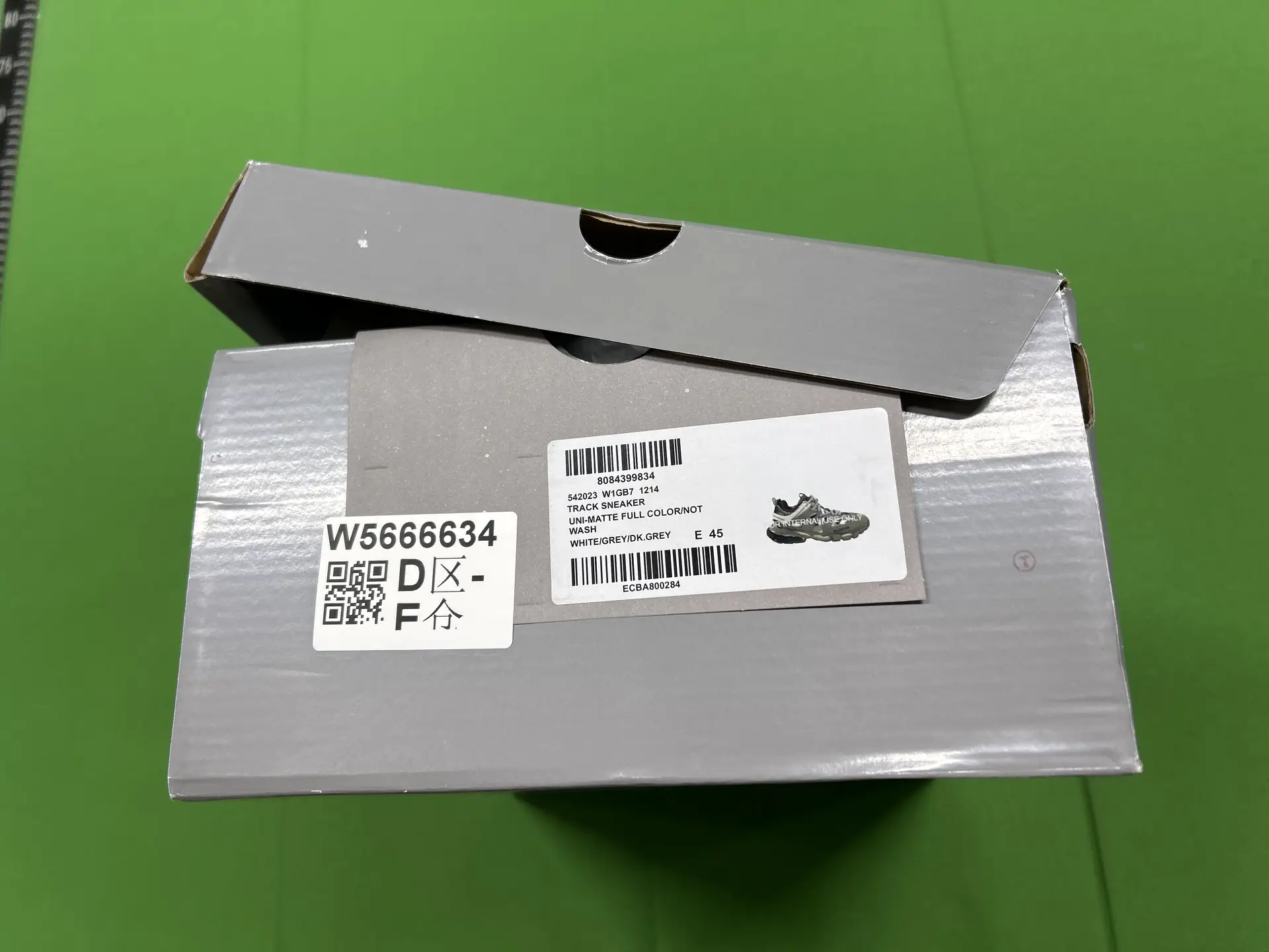 Balenciaga Track Sneaker White Grey DK Grey