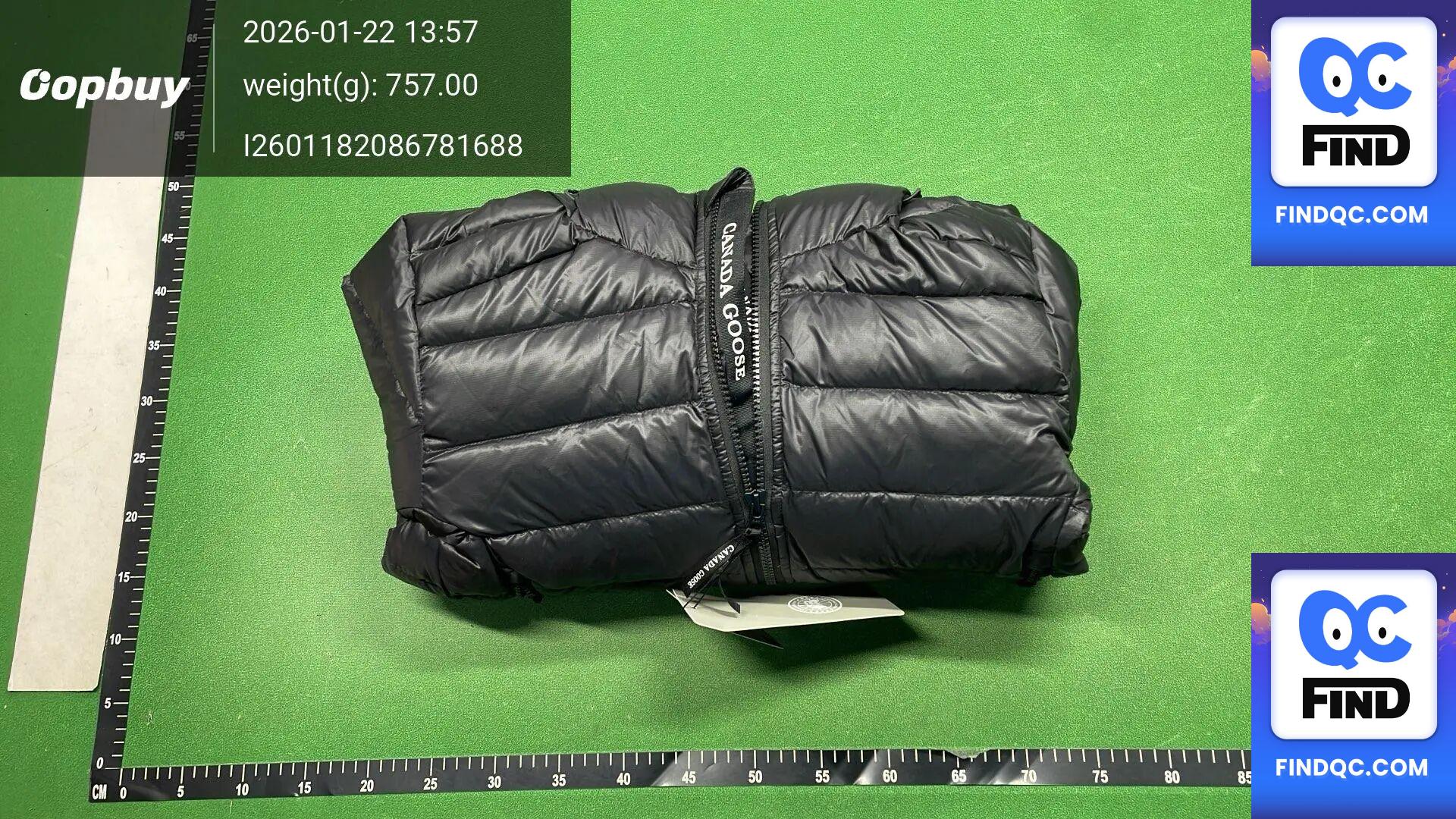 New Corfton Canada Men's Goose Lightweight down Jacket Like — QC-foto 2