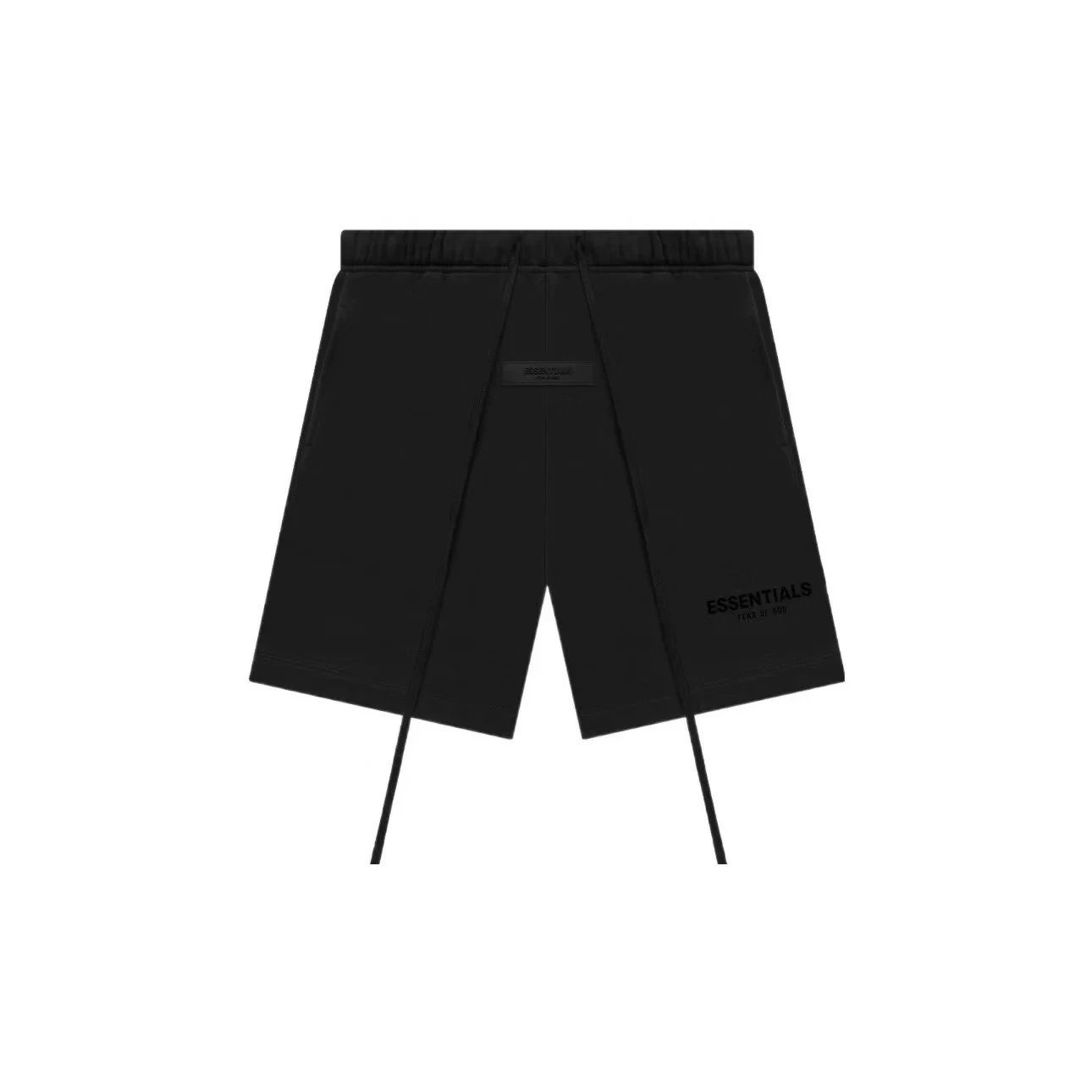 Essentials SS22 Sweatshort in Dark Oatmeal with Letter Logo