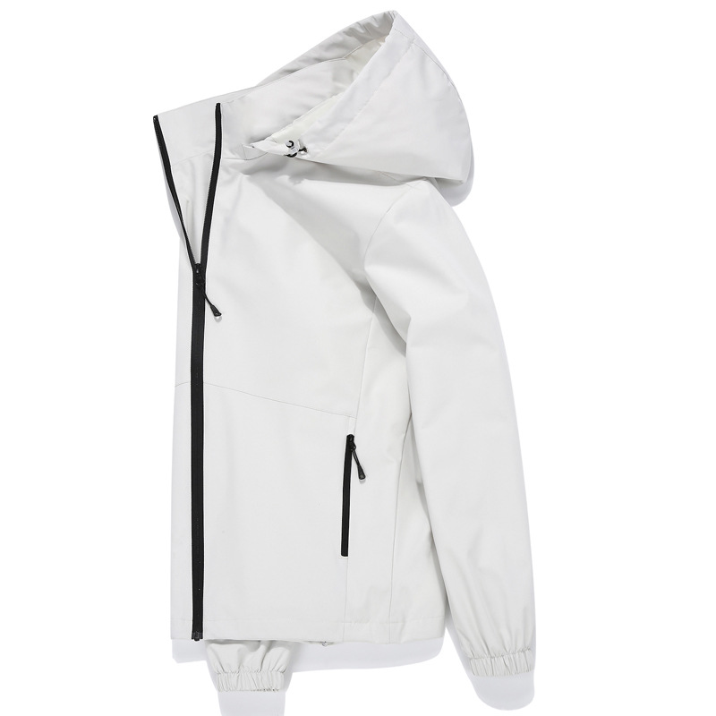 2024 Spring and Autumn Single Layer Jacket Men's Windproof Waterproof Breathable Outdoor Sportswear Women's Casual Travel Thin Jacket