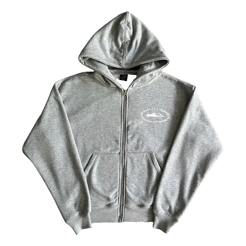 Factory High Quality Hooded Sweatshirt Zipper Jacket Loose Sweatpants Set co