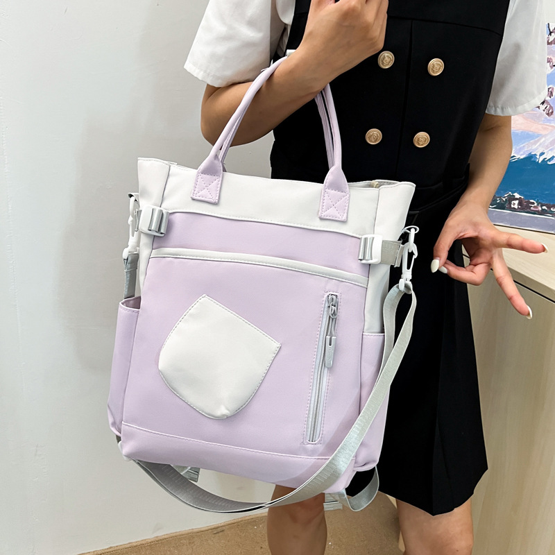 Student Schoolbags, Tutoring Bags, Canvas Handbags, Crossbody Bags, Large-Capacity Backpacks, Good-Looking Tutoring Bags for Boys and Girls