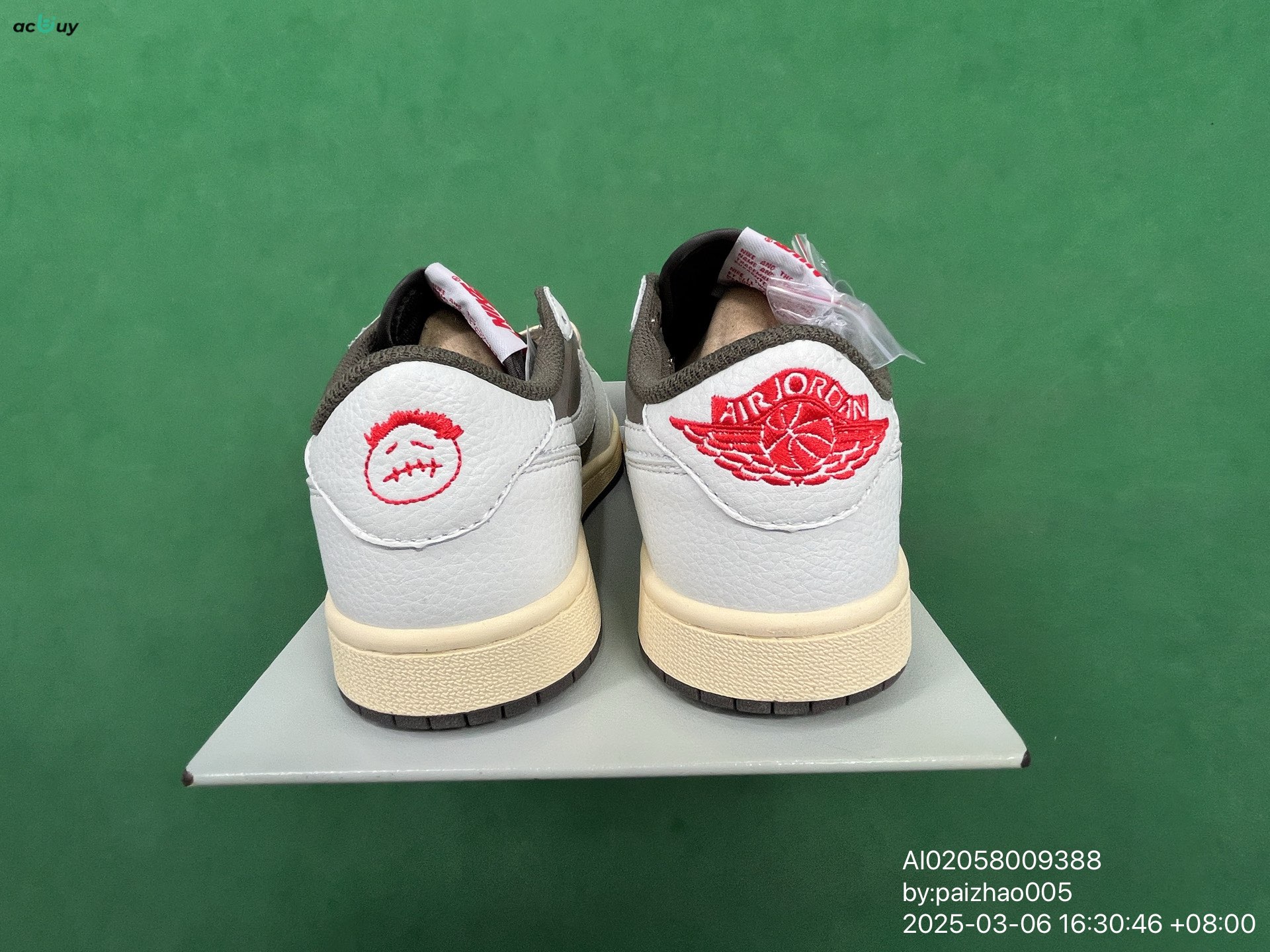 AIR JORDAN 1 LOW OG SP Travis Scott Reverse Mocha — zdjęcie QC 2