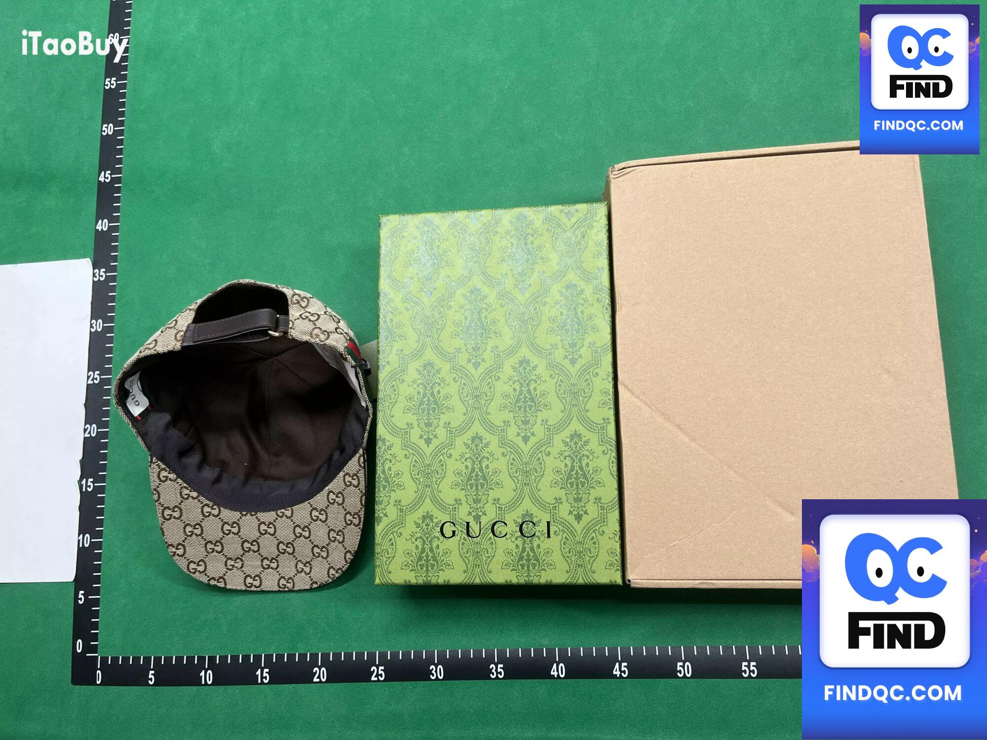 Gucci GG Canvas Baseball Cap QC