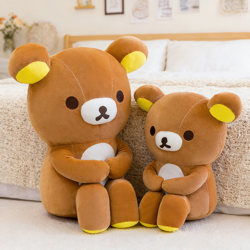 Japanese-Style Rilakkuma Plush Toy Wholesale New Model Stuffed Animal Decoration Girl Holiday Gift Doll