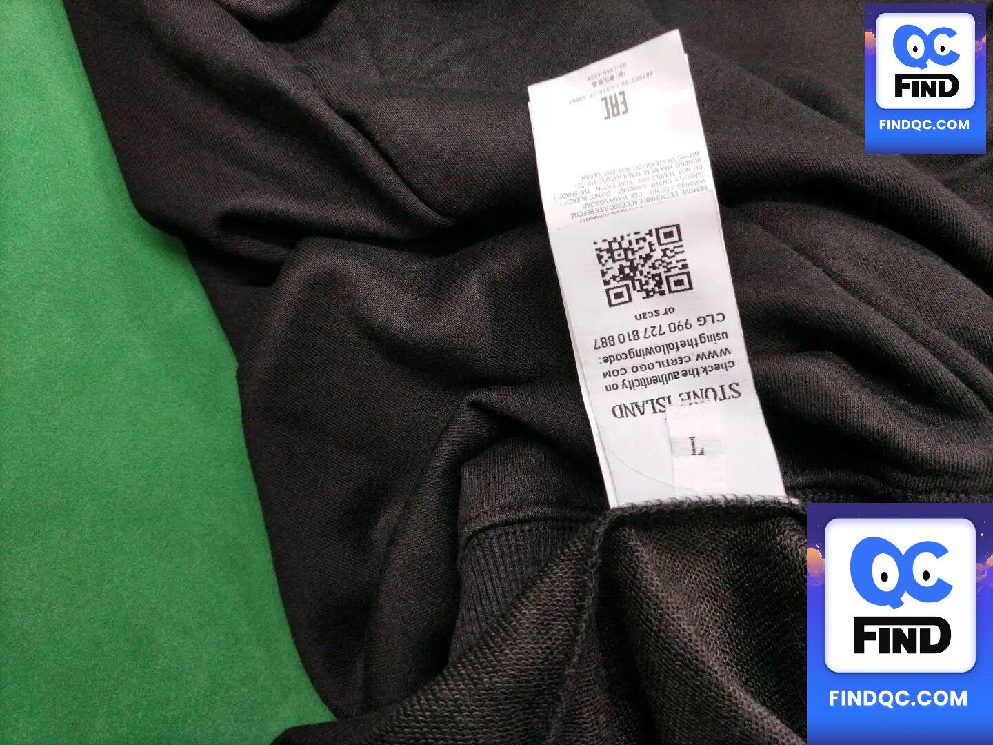 Stone Island Crewneck Sweater Black QC
