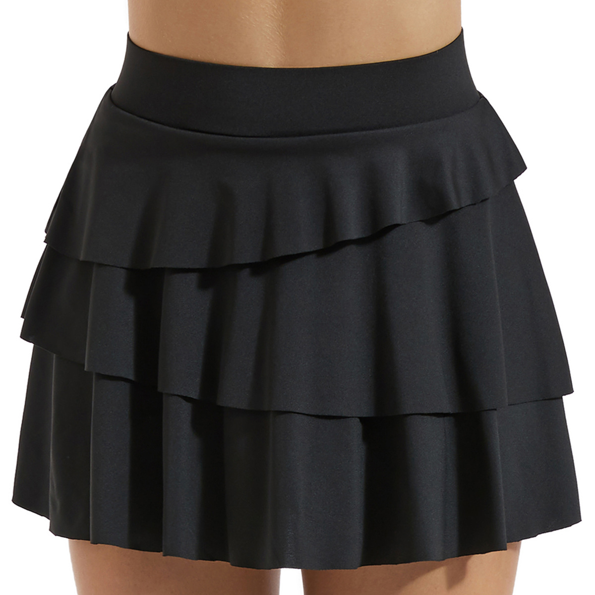 Siligut Cross-Border High-Waisted Butt-Lifting Yoga Skirt for Women, Summer Quick-Dry Pleated Sports Short Skirt, Training Fitness Tennis Skirt