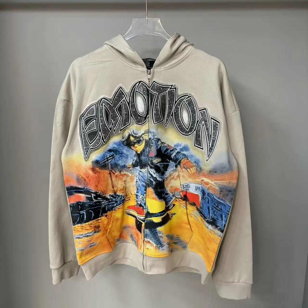 2026 Spring & Autumn New MIX Cartoon Character Letter Print Zip-Up Hoodie Jacket Wholesale & Dropshipping