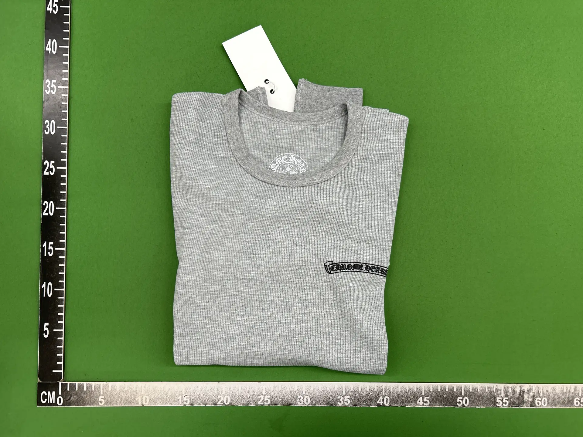 Chrome Hearts Thermal Long Sleeve T-Shirt Grey